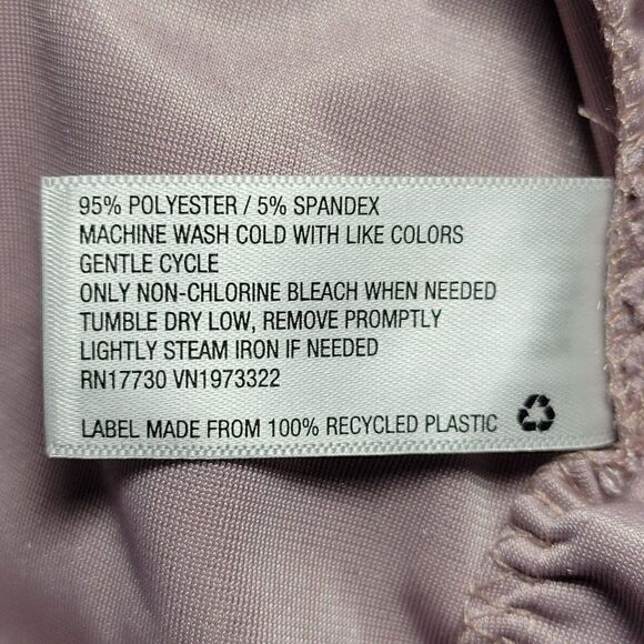 Wild Fable Ruched Light Mauve Velvet Bodycon Dress Sz XL - Picture 7 of 9